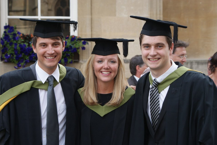 Bath student graduates